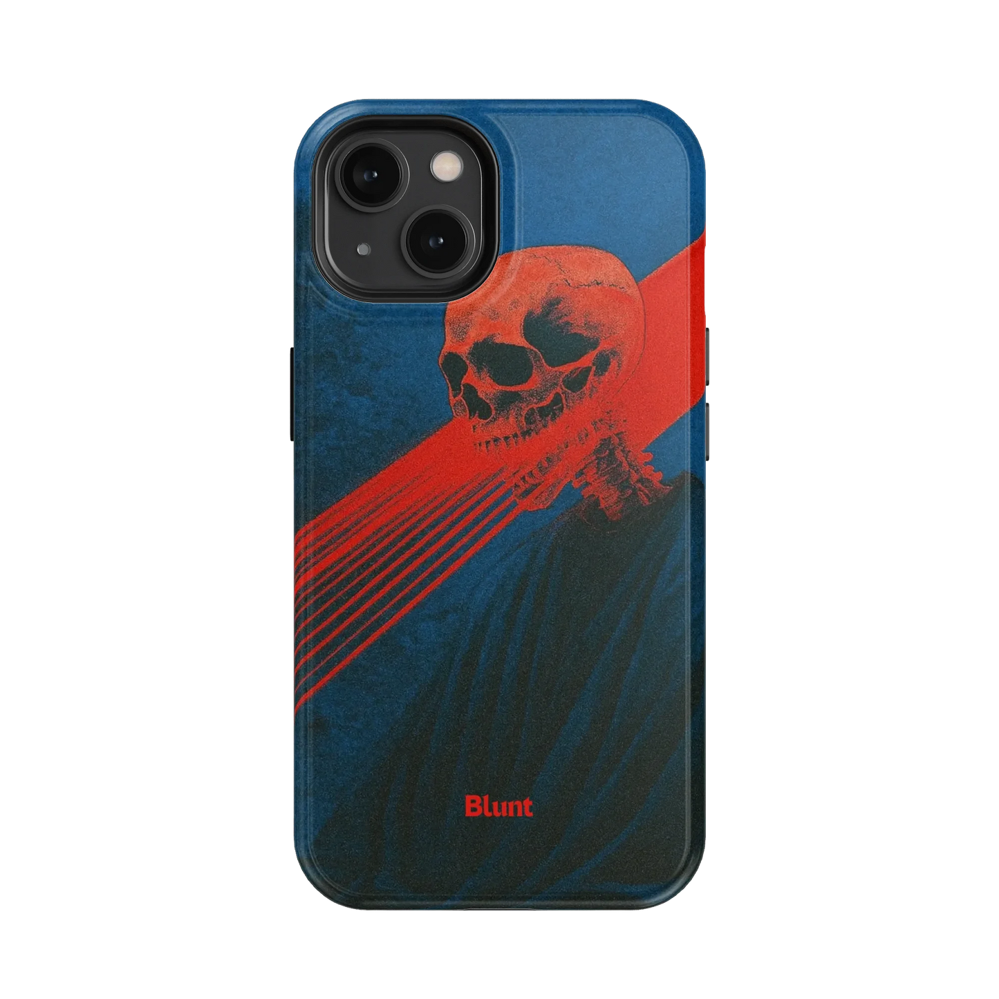 Crimson Slash iPhone Case