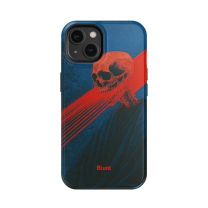 Crimson Slash iPhone Case