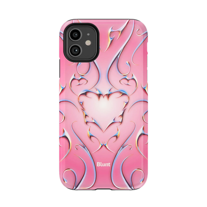 Bubble Heart iPhone Case