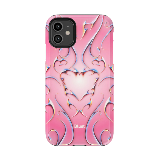 Bubble Heart iPhone Case