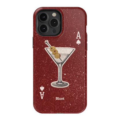 Red Dirty Martini iPhone Case