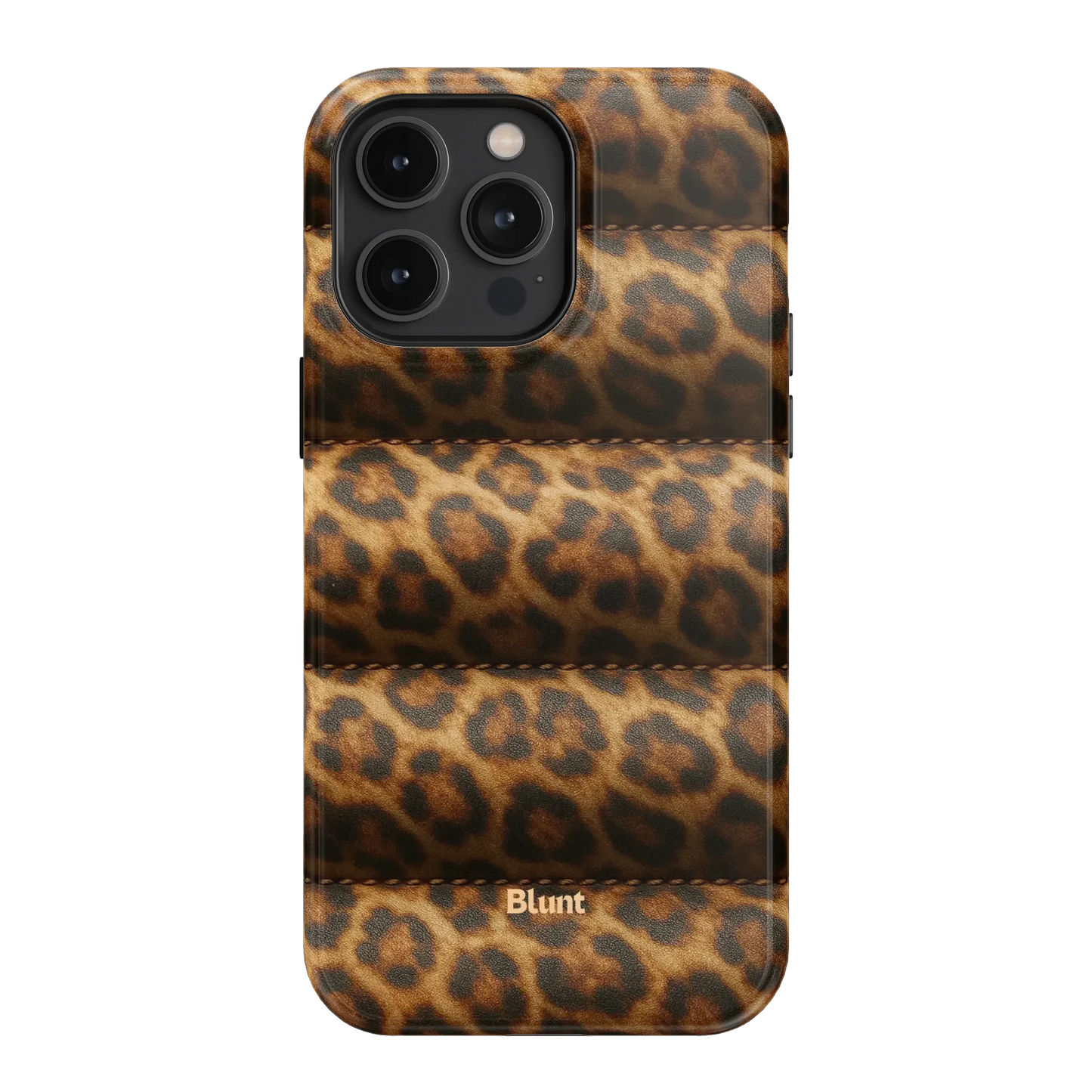 Cheetah Puffer iPhone Case