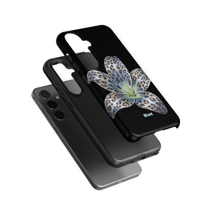 Blue-Leopard-Bloom-samsung-case-Galaxy S24-3