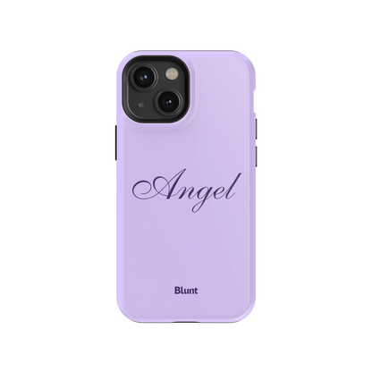 Purple Angel iPhone Case
