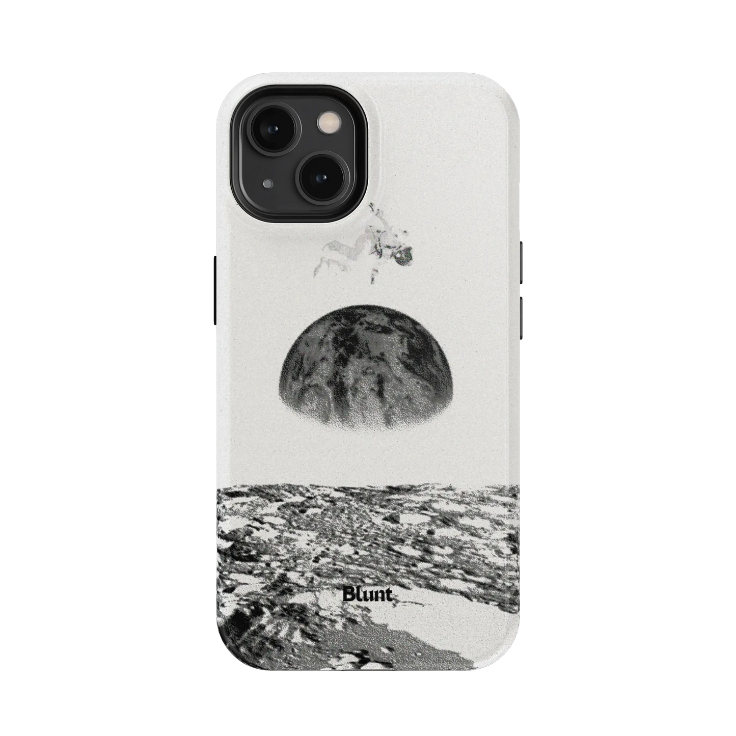 Static Moon iPhone Case