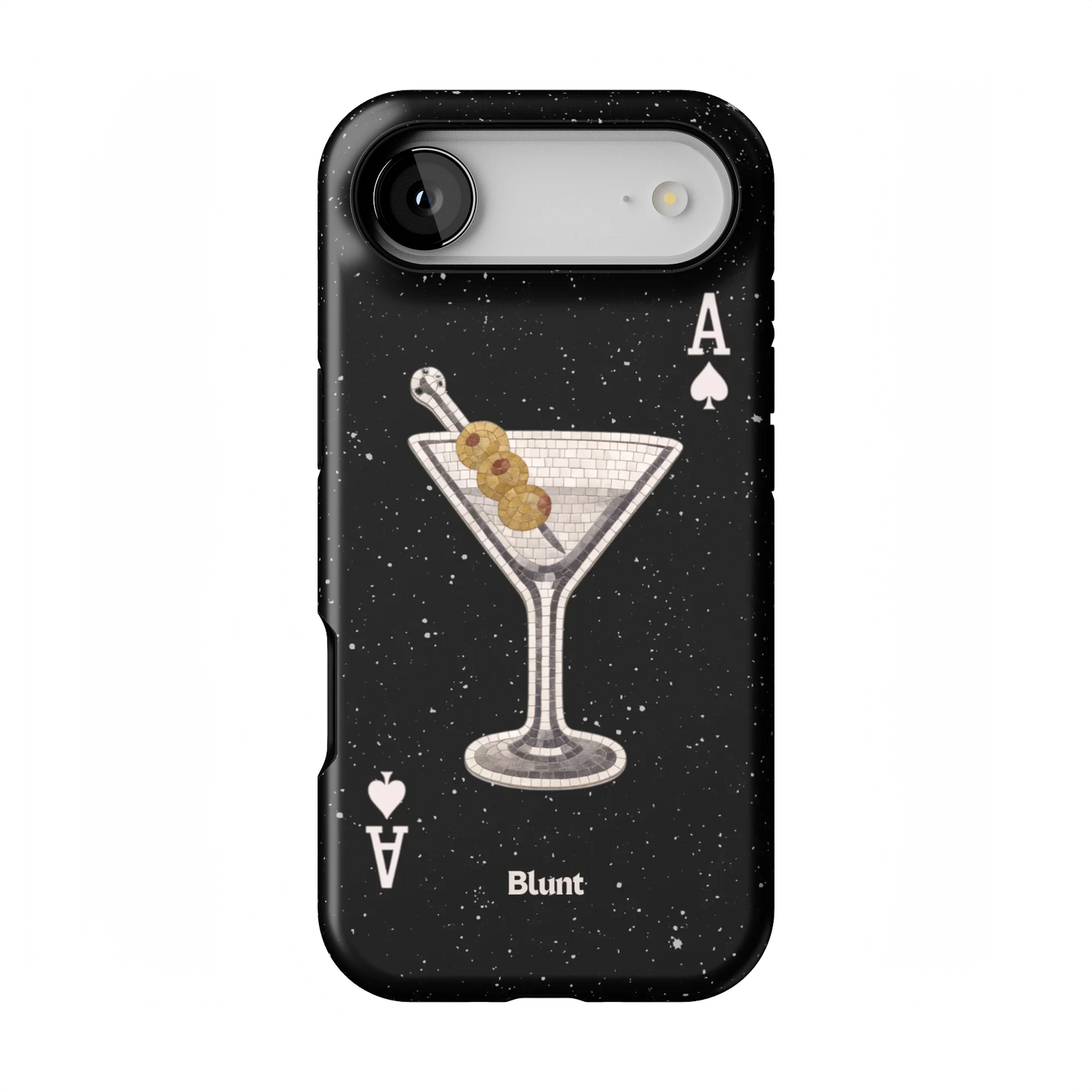 Black Dirty Martini iPhone Case