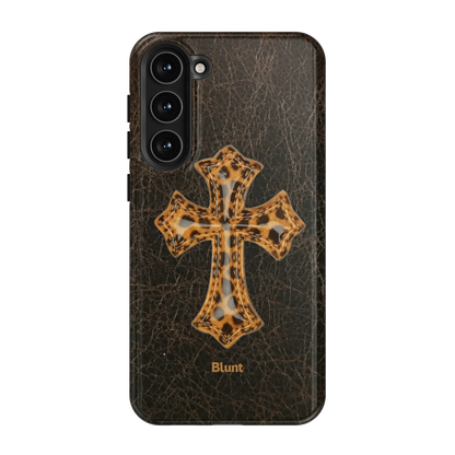 Golden Celine Samsung Case