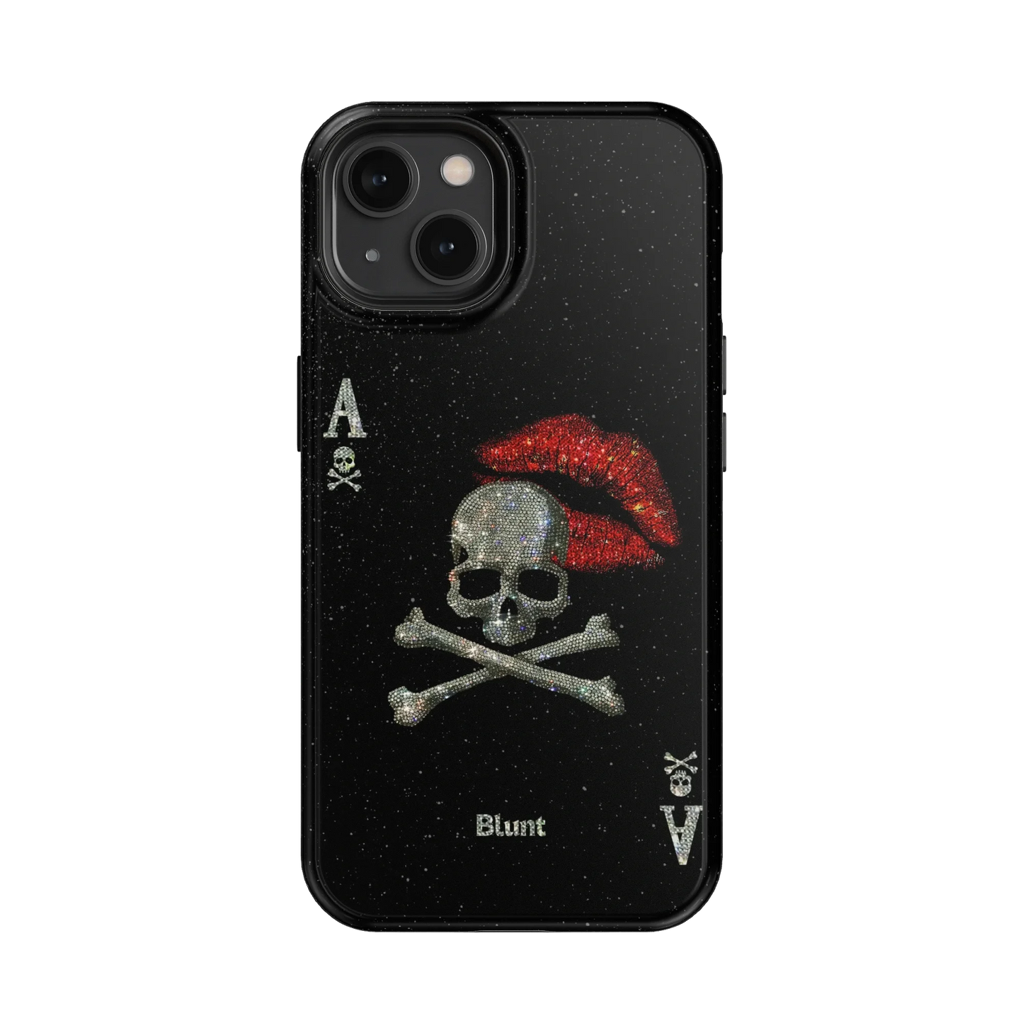 Skull Kiss iPhone Case