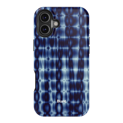 Blue Ripple iPhone Case