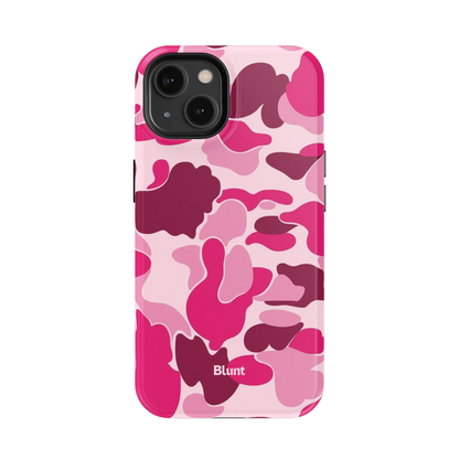 Pink Camo iPhone Case