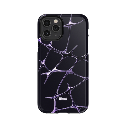 Violet Web iPhone Case