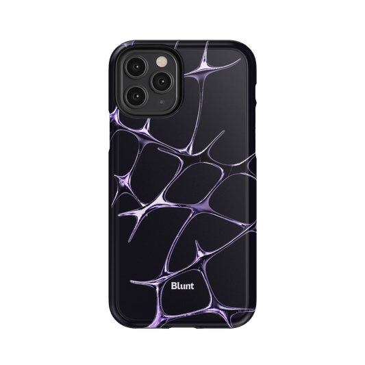 Violet Web iPhone Case