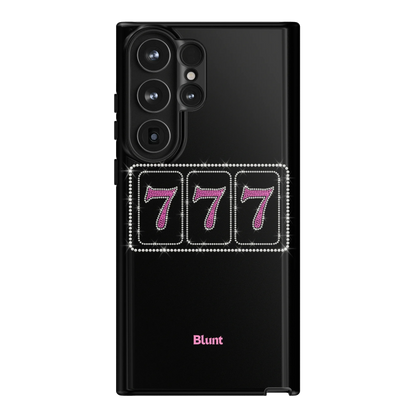 Pink Lucky 777 Samsung Case