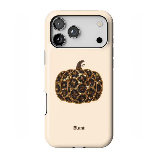 Cheetah Pumpkin iPhone Case