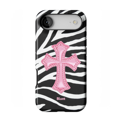 Zebra Halo iPhone Case
