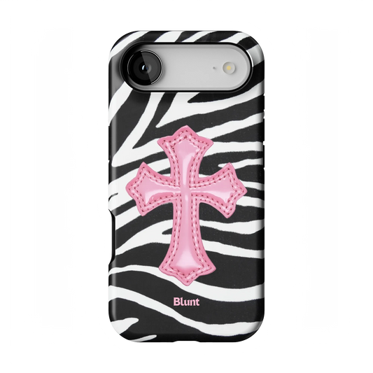 Zebra Halo iPhone Case