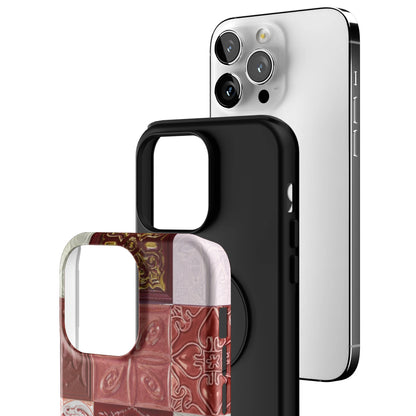 Checkered-Rouge-iphone-case-iPhone 14 Pro Max-3