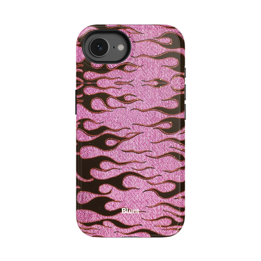 Fuchsia Heat iPhone Case