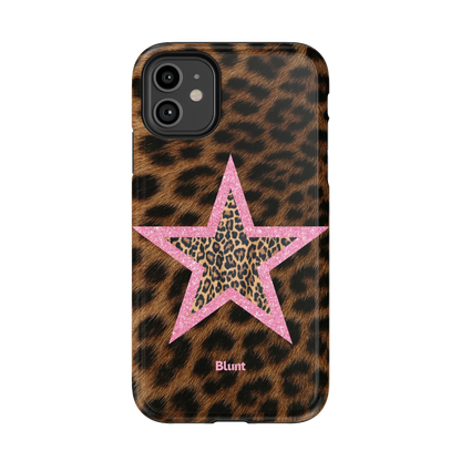 Pink Cheetah Starlette iPhone Case