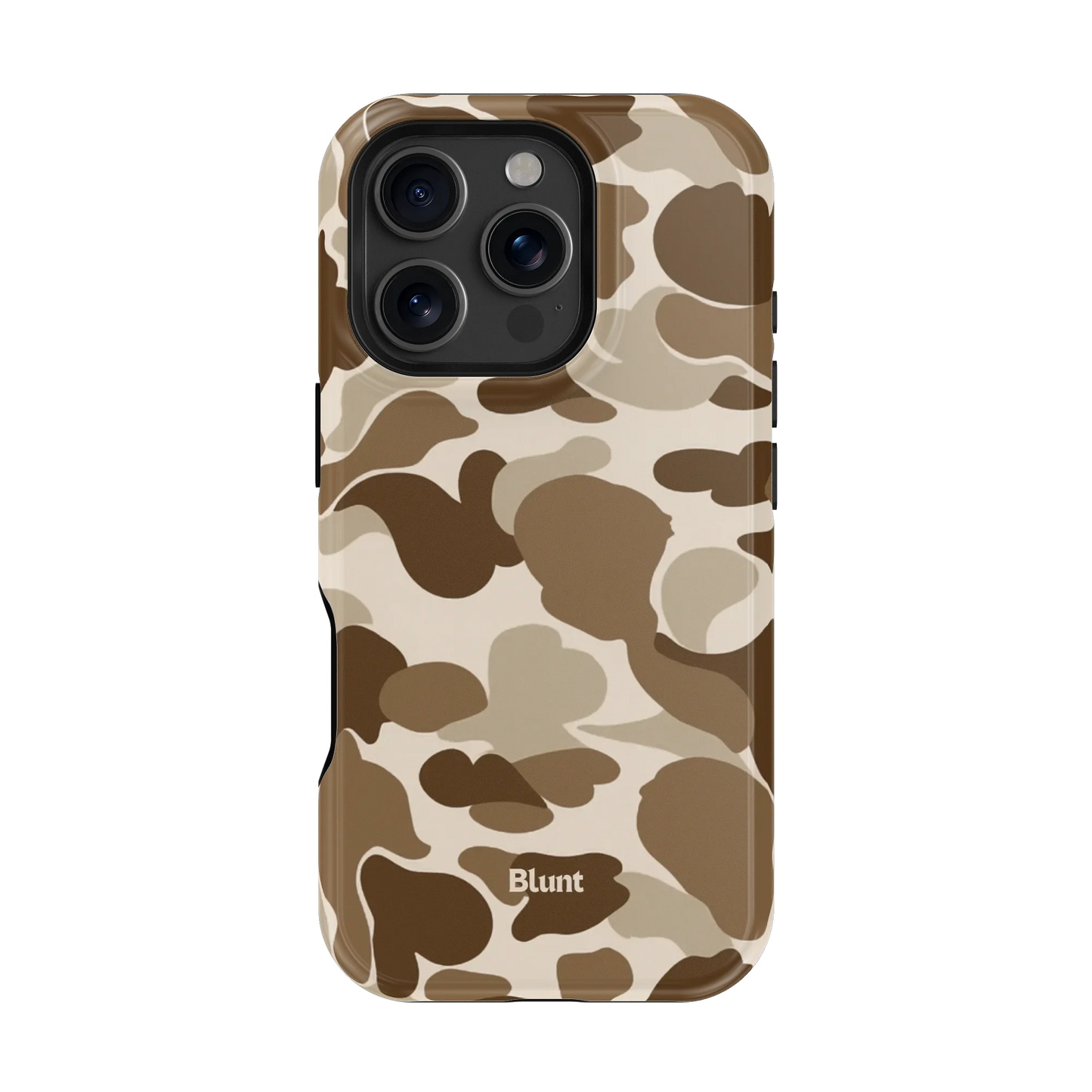 Brown Camo iPhone Case