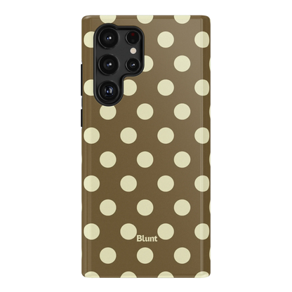Toffee Cream Dot Samsung Case