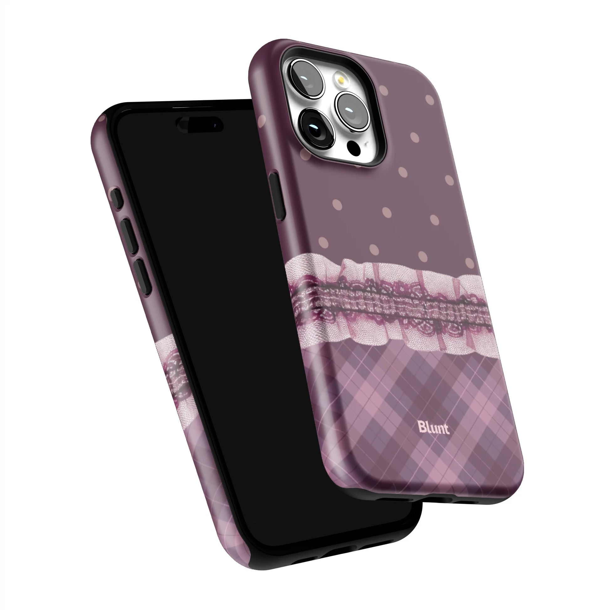 Lilac-Lattice-iphone-case-iPhone 15 Pro Max-5