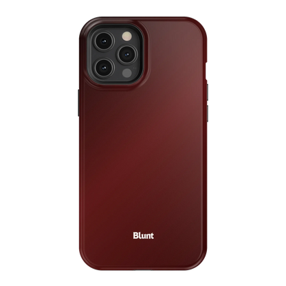 Oxblood iPhone Case