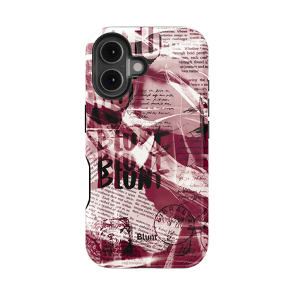 Red Love Letter iPhone Case