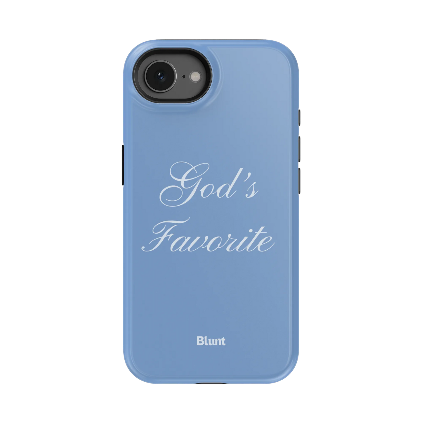 Gods Favorite Blue iPhone Case