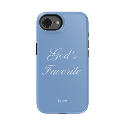 Gods Favorite Blue iPhone Case