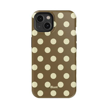 Toffee Cream Dot iPhone Case