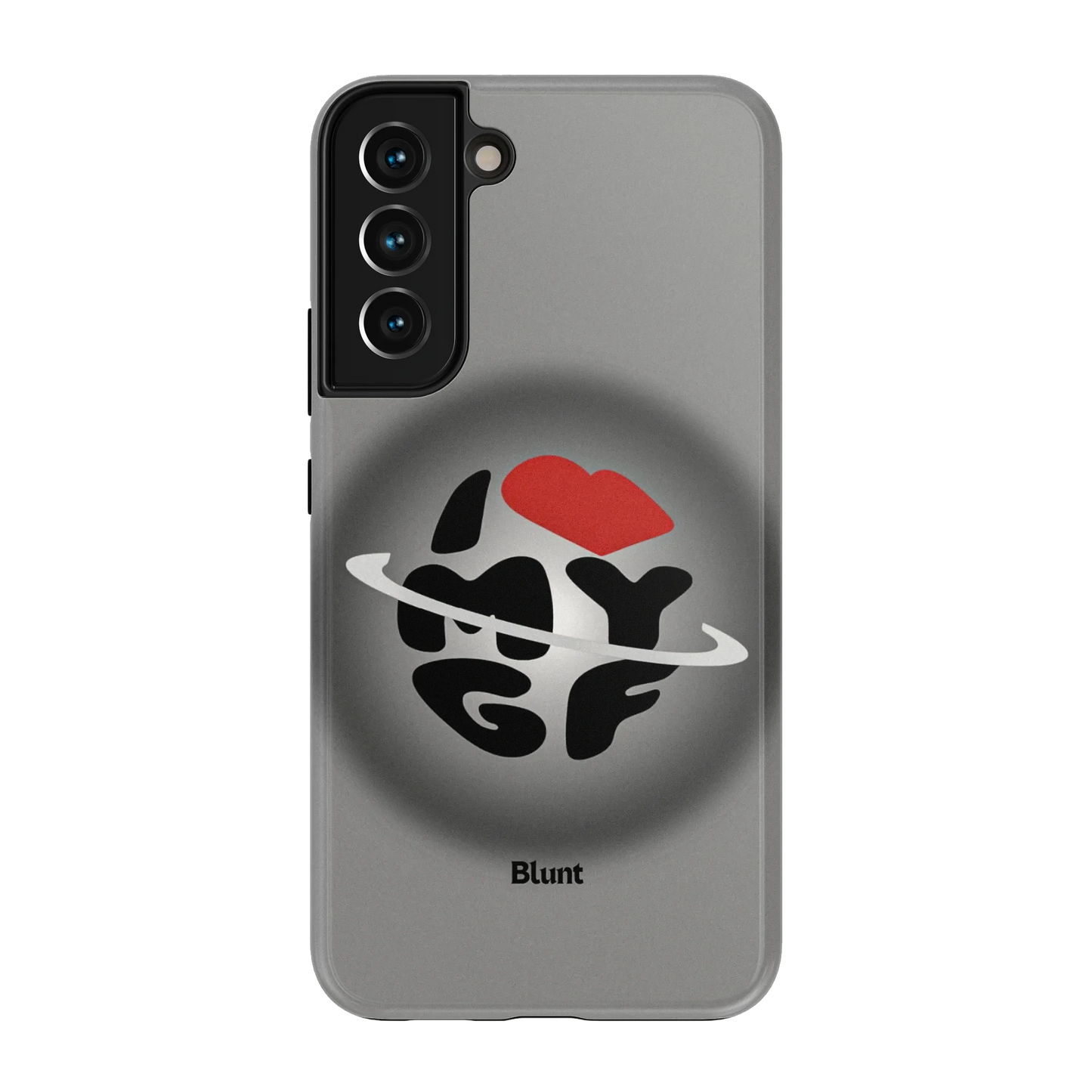 Grey Aura Girlfriend Samsung Case