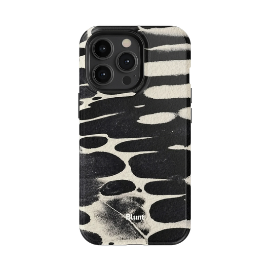 Noir Abstract iPhone Case