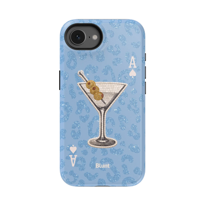 Blue Dirty Martini iPhone Case