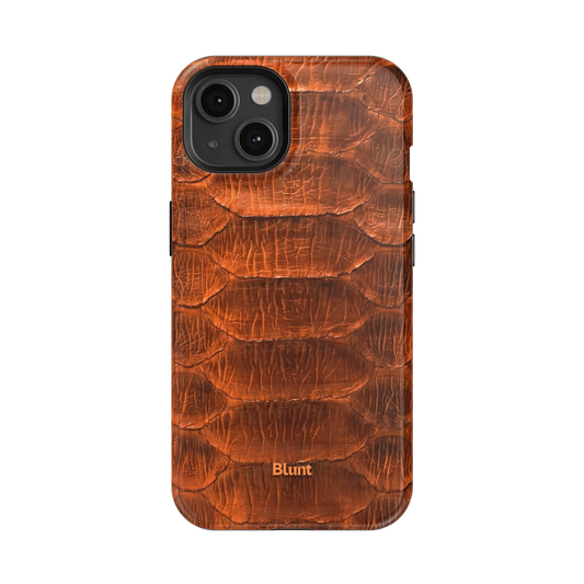 Auburn Python iPhone Case