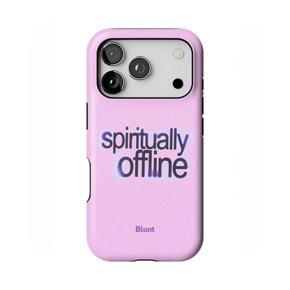 Spiritually Offline iPhone Case
