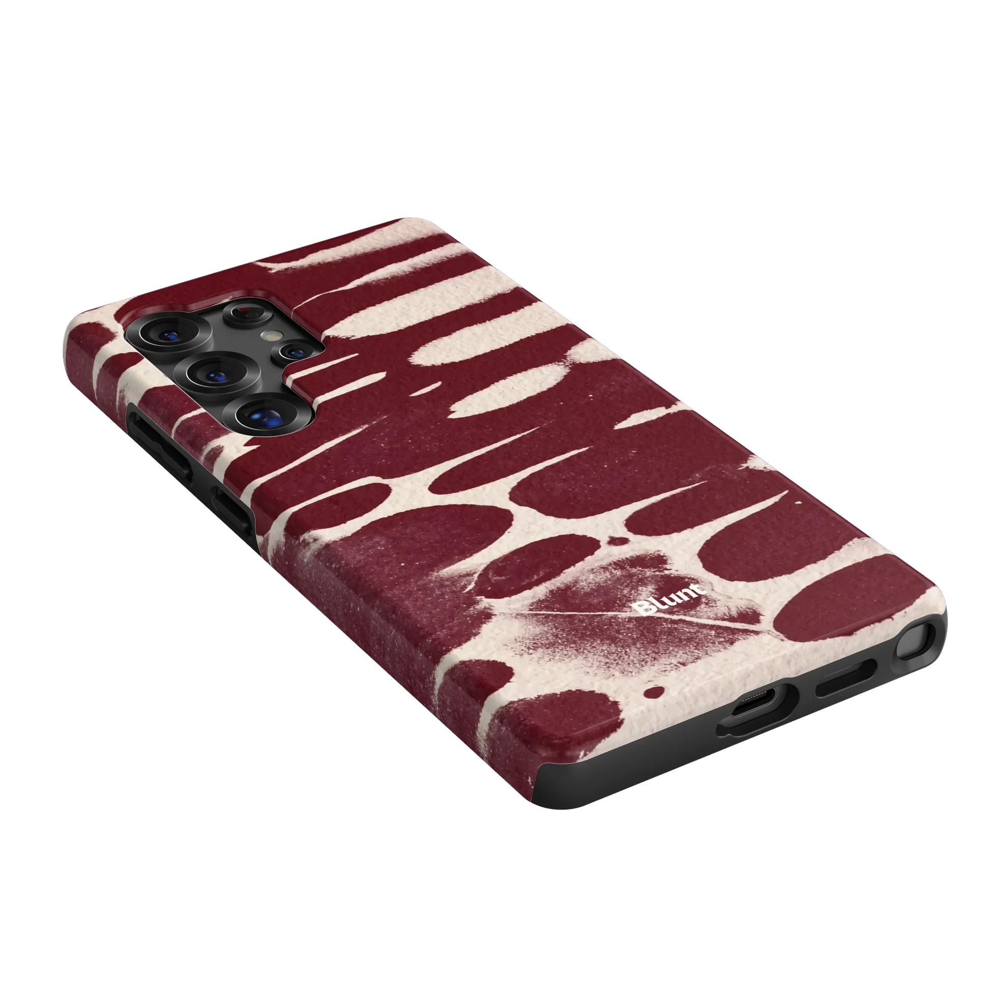 Crimson-Noir-Abstract-samsung-case-Galaxy S25 Ultra-2