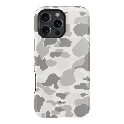 Greyish Camo iPhone Case