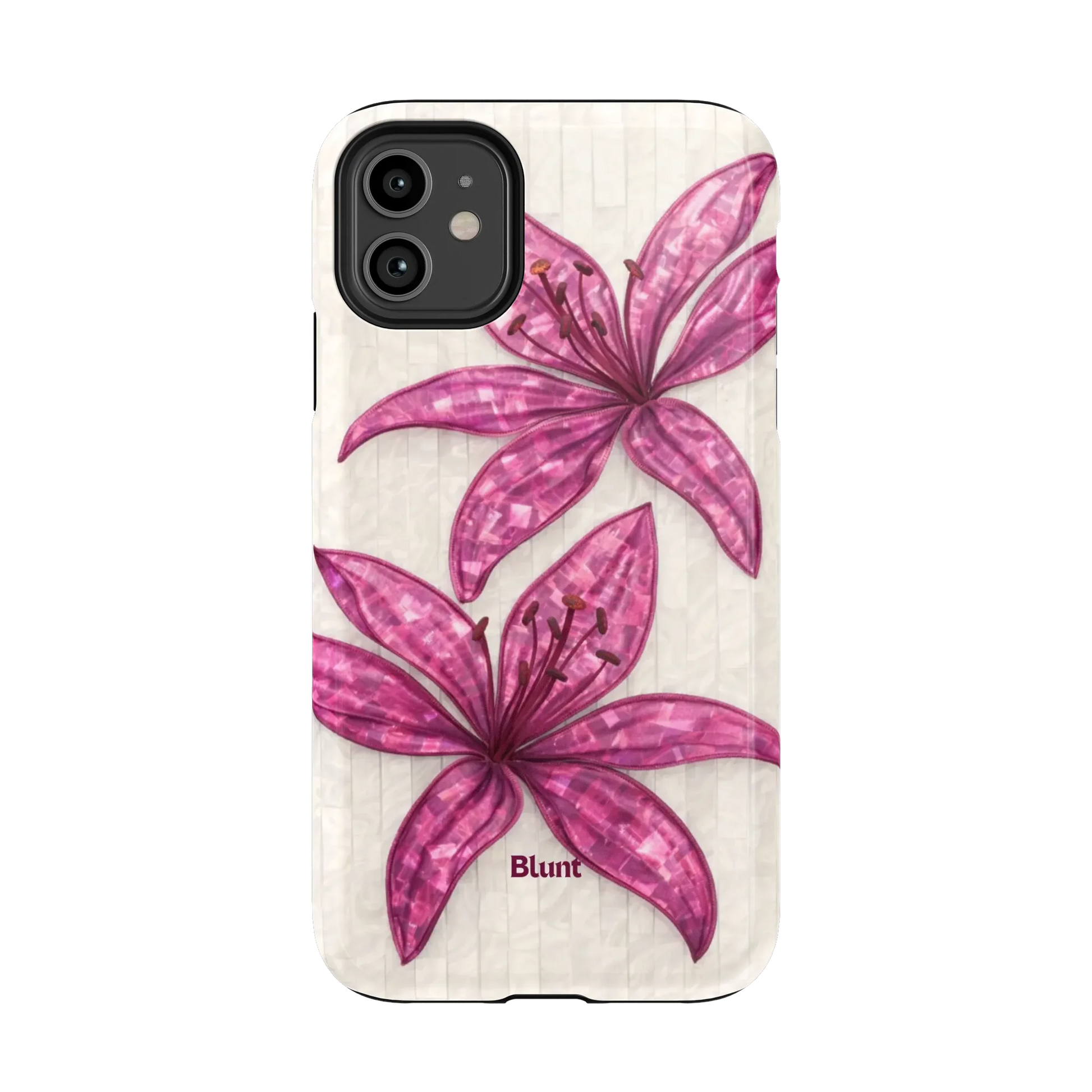 Purple-Floral-Luster-iphone-case-iPhone 11-1