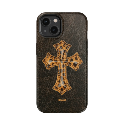 Golden Celine iPhone Case