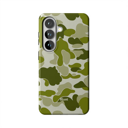 Lime Camo Samsung Case
