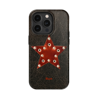 Rust Star iPhone Case
