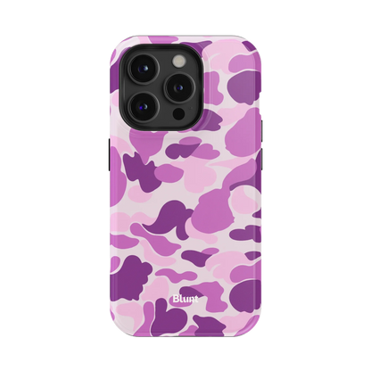 Purple Camo iPhone Case