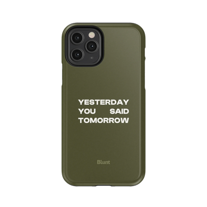 No Excuses iPhone Case