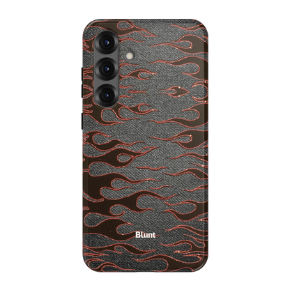 Steel Flame Samsung Case