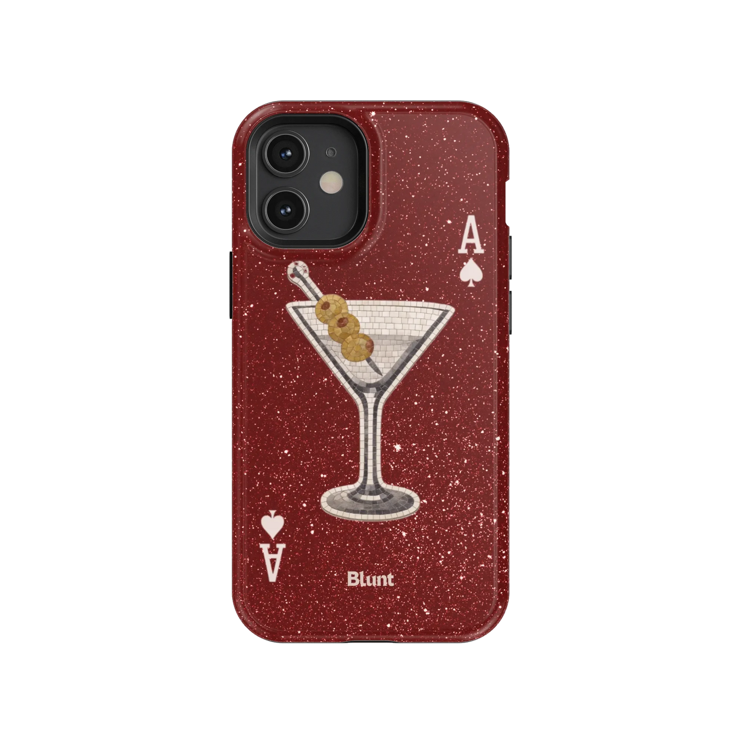 Red Dirty Martini iPhone Case