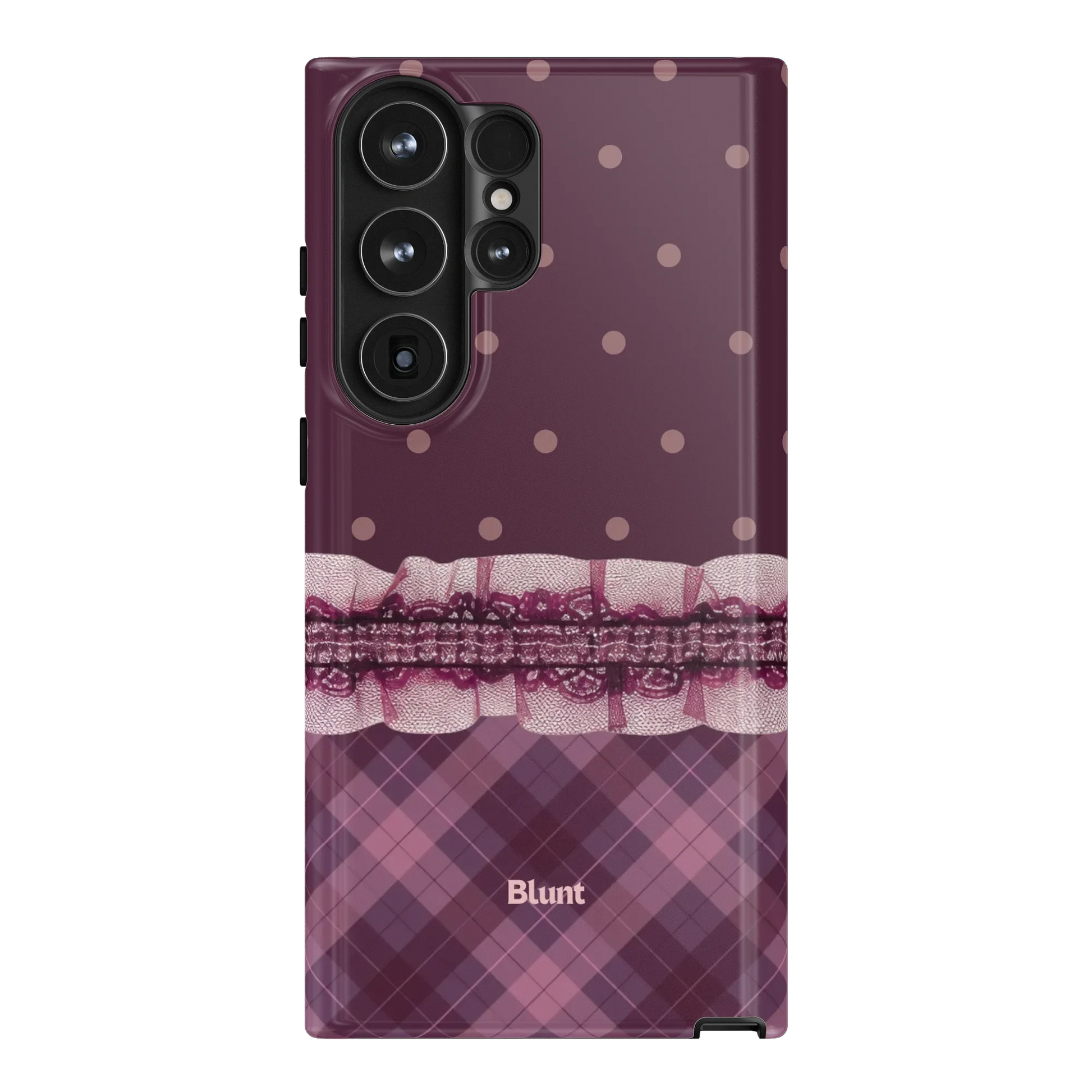Lilac-Lattice-samsung-case-S23 Ultra-1