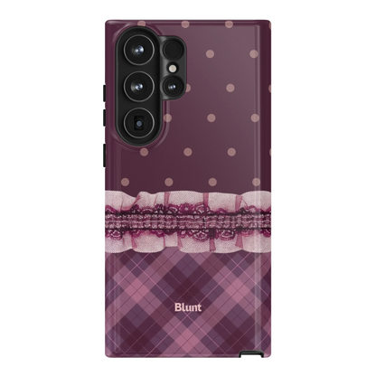 Lilac-Lattice-samsung-case-S23 Ultra-1