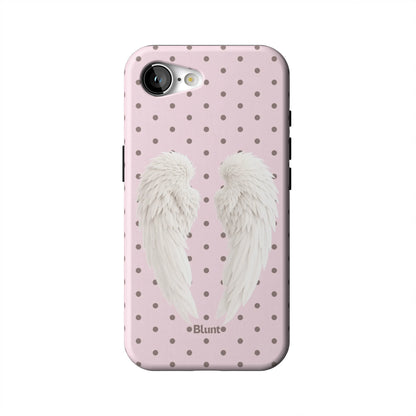 Pink-Polka-Wing-iphone-case-iPhone 17 E-1