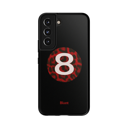 Red Cheetah Magic 8 Samsung Case